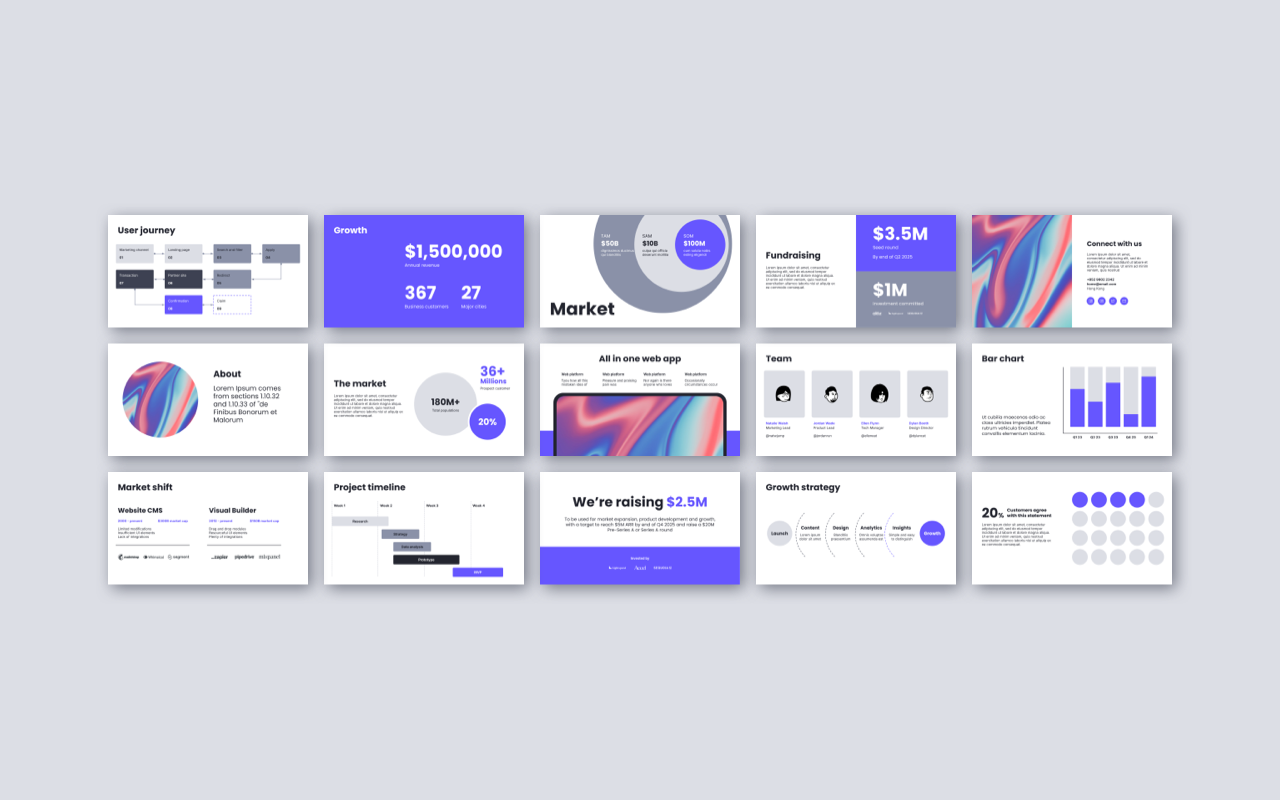 Understand the Structure of a Pitch Deck